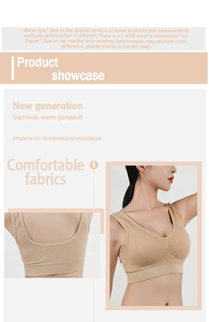 Womens Push Up Bras Running Gym Seamless Breathable Vest Top Removable Padded  Anti-sagging Uppe High Elasticity Sport Brassiere
