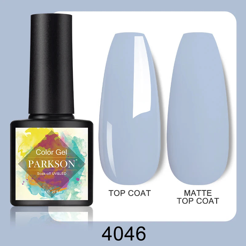 Parkson No Wipe Top Base Coat Nail Gel polish Design Enhancer Varnish Semi Permanent Soak Off UV LED Nail Art Tool