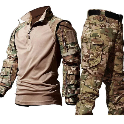 Utomhus taktisk dräkt för män Airsoft stridsskjortor