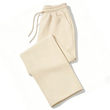Mens Sweatpants Straight Fit Joggers for Sports and Streetwear Loose Oversized Casual Pant Drawstring Multi-pocket Men Long Pant