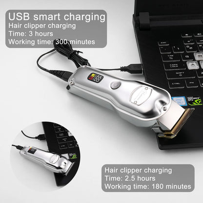 Multitrimmer för hår och skägg med USB-C-laddning