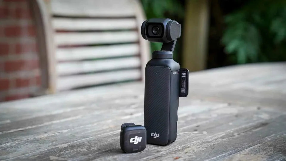 DJI Mic 3 trådlös streamingmikrofon – 32-bit float och brusreducering