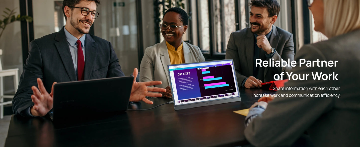 ARZOPA Z3FC Portabel Skärm 16,1" 180Hz 2,5K QHD – IPS 107% sRGB HDR10 Dubbla Högtalare Aluminium USB-C HDMI