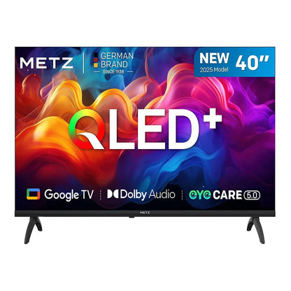 Metz Qled 32" 40 Inch Smart Led Tv Google Tele Hdr 10 Dolby Audio Bluetooth 5.1 Eyecare Tuner 2025 32Mqf7030Z