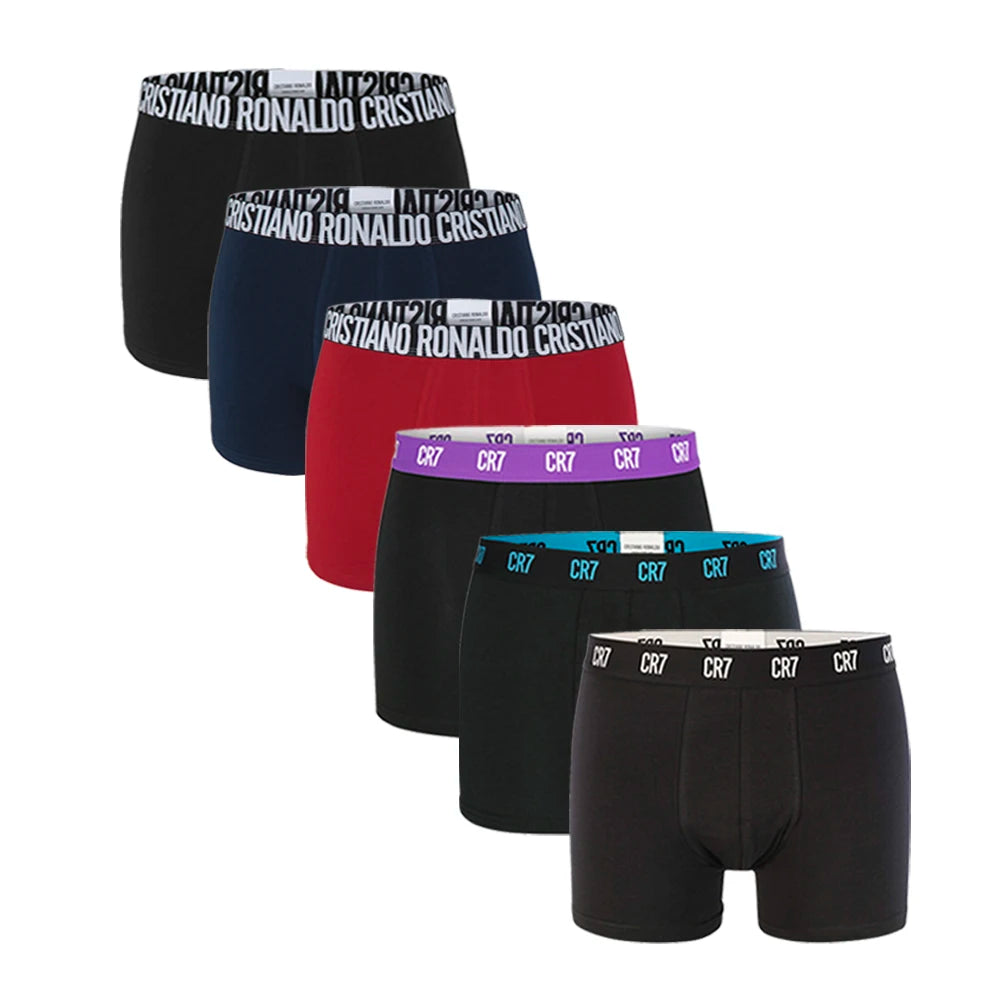 CRIIS SEVEN 7 Boxer Briefs – CR7-inspirerade, Bomull, Sportig Passform, M–XXL, Flerpack