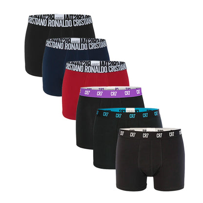 CRIIS SEVEN 7 Boxer Briefs – CR7-inspirerade, Bomull, Sportig Passform, M–XXL, Flerpack