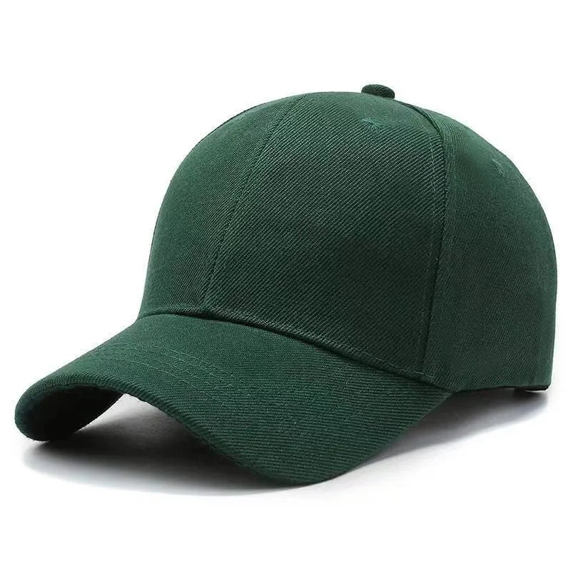 Custom Logo Diy Baseball Cap Unisex Adjustable Men Women Sport Trucker Hat Solid Color Personalized Print Hip Hop Dad Caps