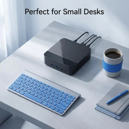 Mini PC Core N150  Compact Mini Laptop 16GB RAM 1TB/2TB SSD HD WiFi6 BT5.2 Multifunctional Daily Notebook Gaming PC