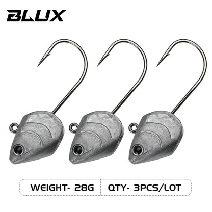 BLUX BLOD SHAD 80mm 105mm Soft Fishing Lure Jighead Black Tail Minnow Artificial Silicone Bait Saltwater Sea Bass Swimbait Gear