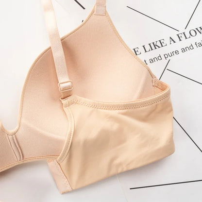 Seamless Bras for Women Push Up Bras No Wire Brassiere A B Cup Underwear Sexy Bralette Three Quarters(3/4 Cup)  Lingerie 2027