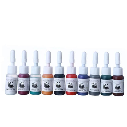 6/8/10 Color, Professional Tattoo Ink Set, Tattoo Consumables, Long Lasting, Painting, Body Art Supplies