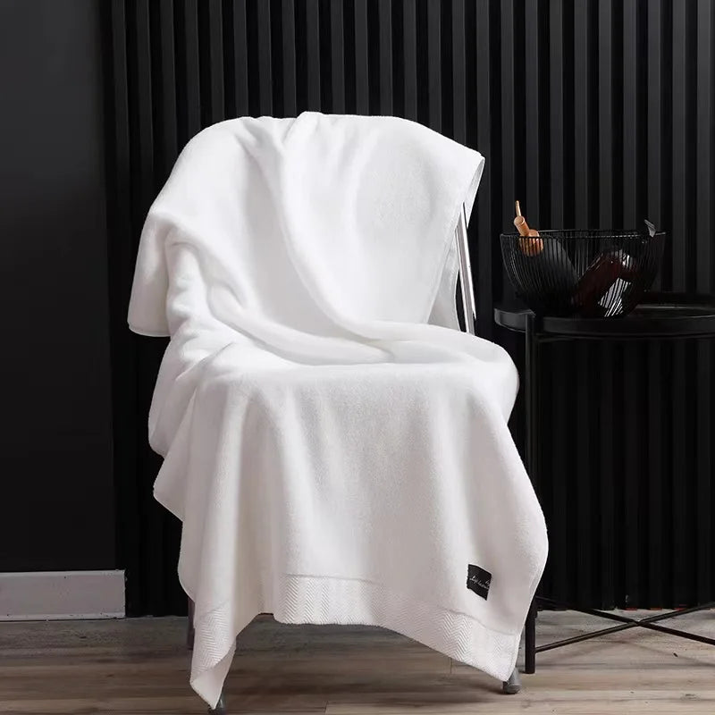 1/2/3pcs Grey Bath Towels Set for Adults - Absorbent Luxury Cotton Towels for Bathroom Home Hotel Beauty Salon Beach Gift Towels