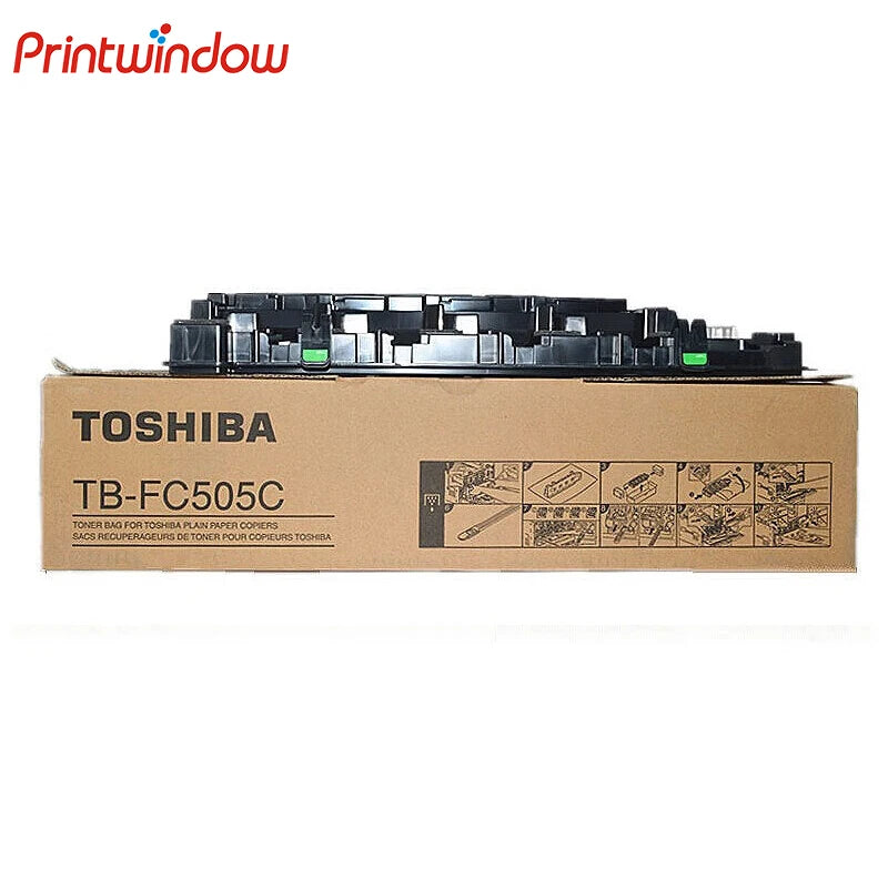 1X Ny TB-FC505C Spilltonerbehållare för Toshiba E-STUDIO