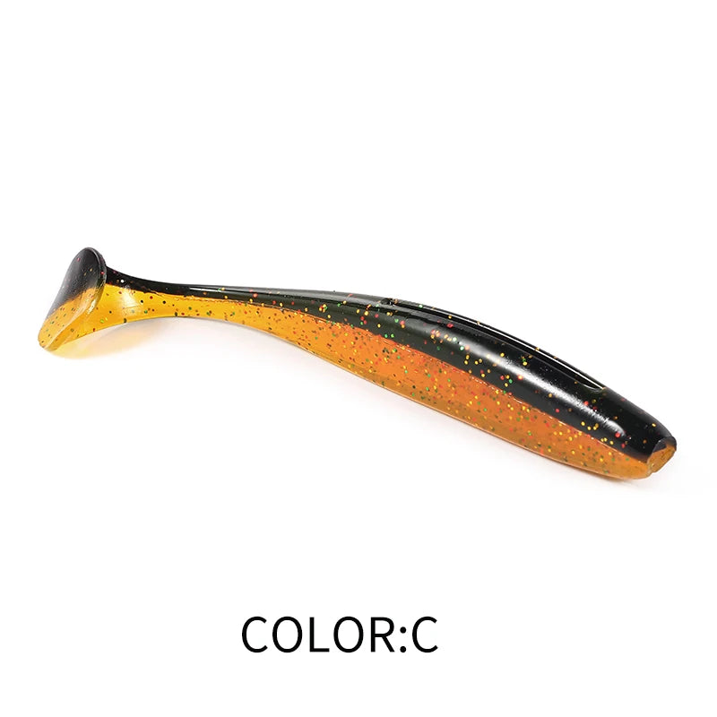 2020 NEW Supercontinent Soft Lures   Baits Fishing Lure Leurre Shad Double Color Silicone Bait T Tail