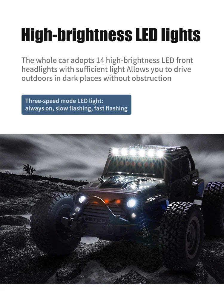 MJX VS RC Car SCY 16101 16102 PRO 4WD 70Km/h 1/16 High Speed Drift Monster Off-road Remote Control Vehicle Electric Crawler