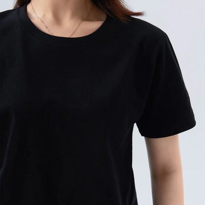 MRMT 2026 Brand New Man's 220g Pure Cotton T Shirt Men Man Solid Color Short Sleeved Combed Cotton Round Neck Thickening