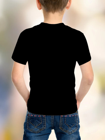 Casual Game Pattern Children's T-Shirt Boy Tops Baby Summer Short Sleeve Clothes Kids 3-12 Years Tees Novelty Children T-Shirt
