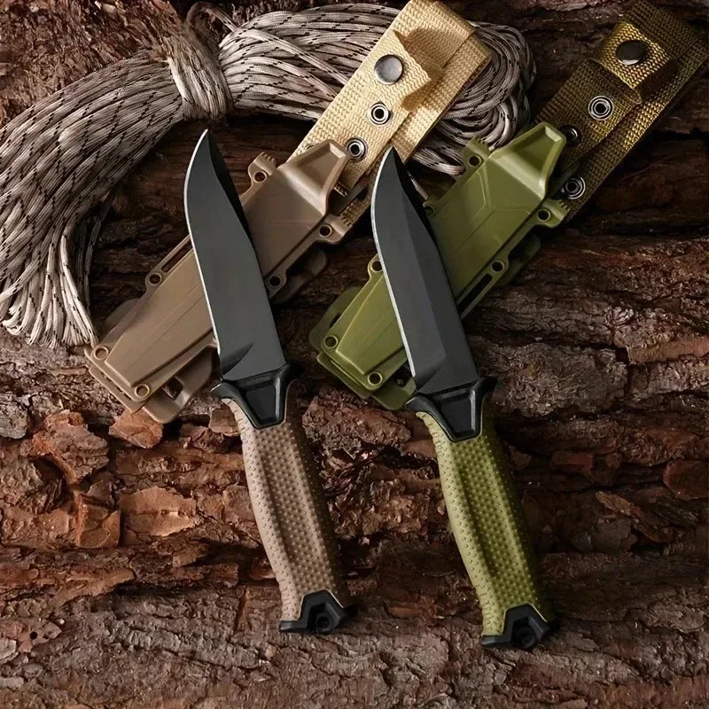 Fixed Blade Knife Outdoor Leisure Trekking Barbecue Hunting Fishing Portable EDC Holiday Gifts Essential Equipment Tool