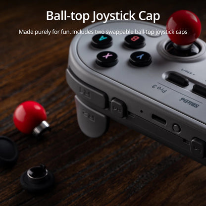 8BitDo Pro 3 Bluetooth Game Controller Wireless Gamepad with TMR Joysticks for NS Nintendo Switch 2, PC Windows, ANDROID, iOS