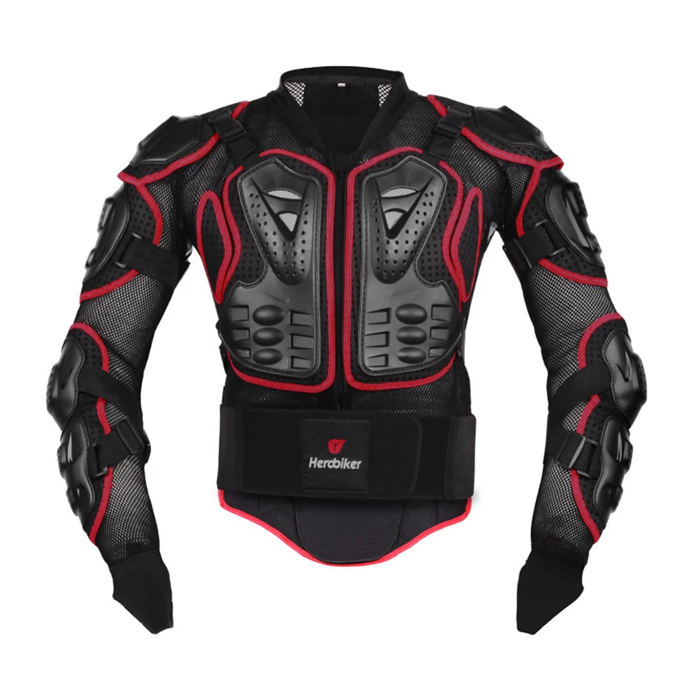 Motorcycle Armor Anti-Fall Wear-Resistant Motorbike Body Armor Jackets Motocross Riding Equipment Back Chest Protector S-5XL