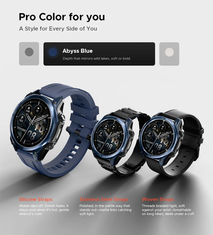 DOOGEE ANYWISE W1 PRO Smartwatch 1.43'' 5ATM Water Resistance 178 Sports Modes Health Monitoring Geomagnetic Sensor Offline Maps