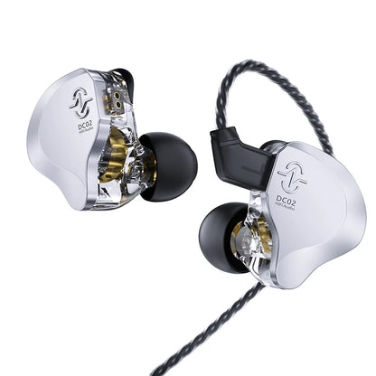 CCZ SOLO DC02 kabelanslutna in-ear-hörlurar med löstagbar kabel