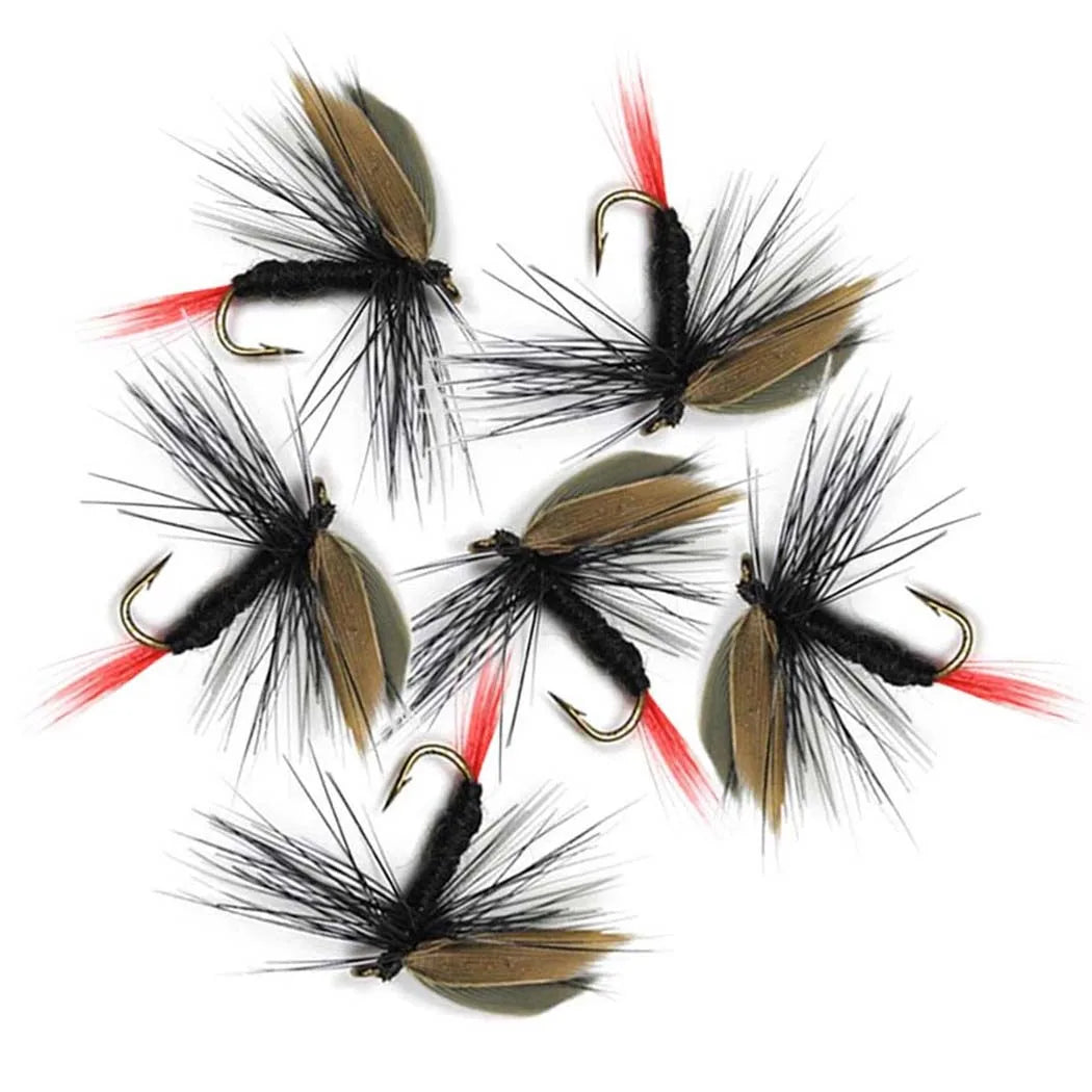 1/3Pcs Fly Fishing Lure Nymph Dry Wet Flies Bionic Bait Fly Trout Fishing Lures