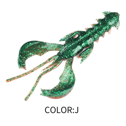 Supercontinent CRAZY nimble Total length 8cm/4.2cm Lobster Soft Lure Fishing Lures Attractive Shrimp odor salt Wobbler