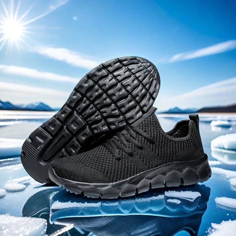 Mesh-sneakers för herr & dam – Lätta, andningsbara, löpning & vardag, storlek 35–48, 5 färger