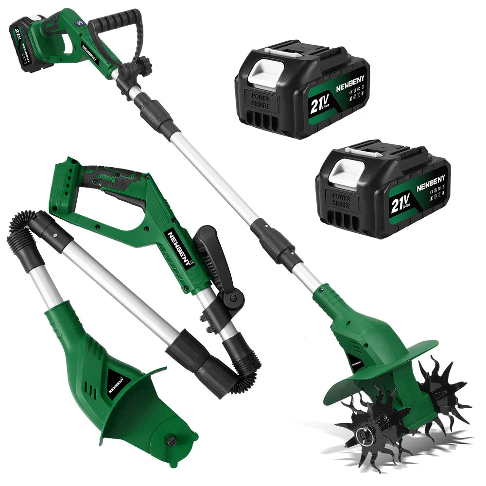 Elektrisk jordfräs och kultivator för Makita 21V batteri