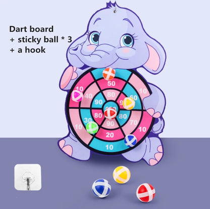 Klisterboll Dartspel Barn – Djurtema Montessori Interaktiv Familjlek CE-märkt 2–4 År C00210 2026