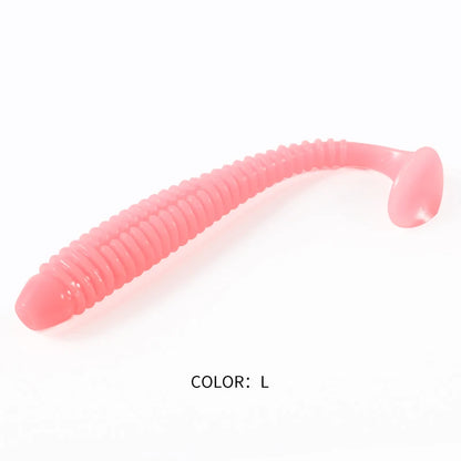 Supercontinent Impact Ring Shad Fishing Lure Soft 63mm 80mm 97mm Plastics Baits Swimbait Jigging Lure Artificial Baits