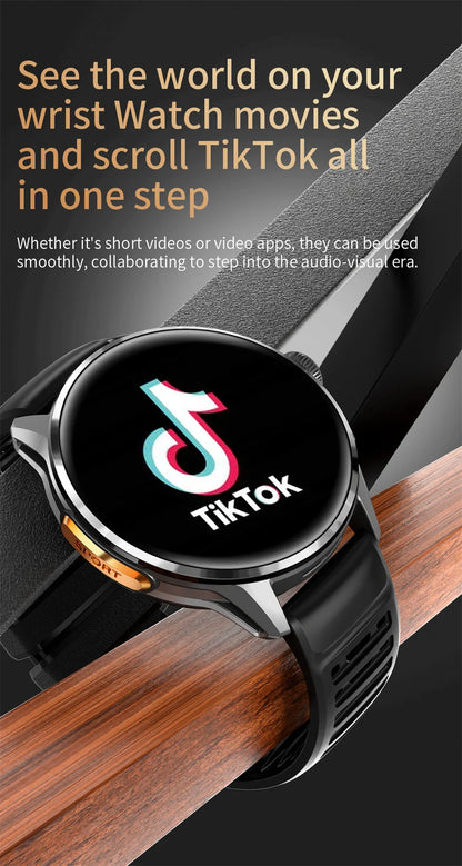 4G/3G Full Network Infrared Smart Watch 1.60 inch AMOLED Screen 800W Video Call  2100mAh Google Play WIFI GPS Compass Smartwatch