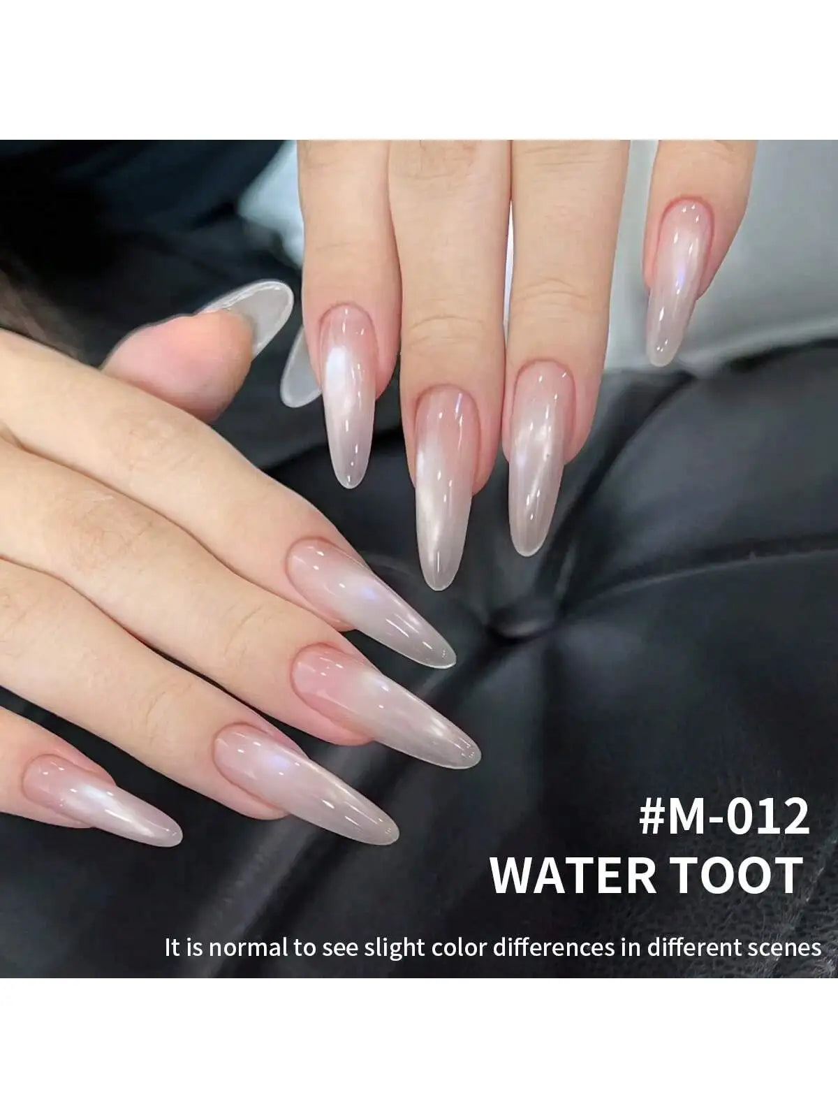 UV/LED Gel Nagellack 15ml – Water Toot & Ice Pink Populär Färg Hemma DIY Manikyr