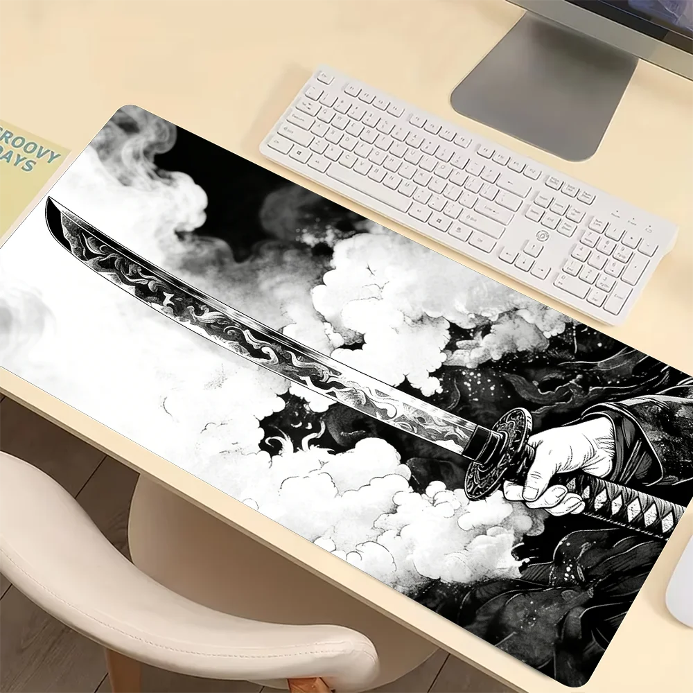 Large Gaming Mouse Pad with Non-slip Rubber Base Precise Seam Design Washable and Durable for Computer Games and Office Use