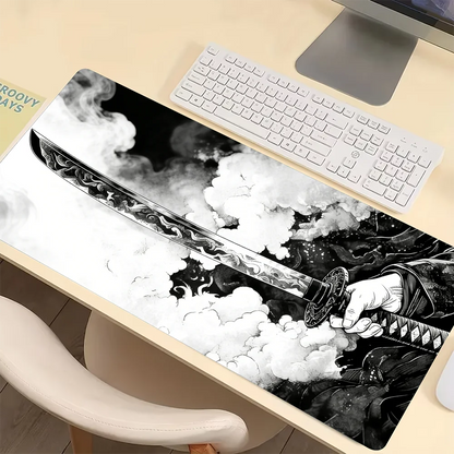 Large Gaming Mouse Pad with Non-slip Rubber Base Precise Seam Design Washable and Durable for Computer Games and Office Use