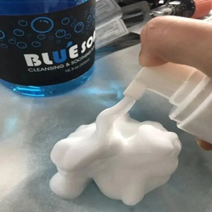 500/40ml Tattoo Blue Soap Concentrating Green Soap Mild Tattoo Cleaning Soothing Aftercare Solution Liquid Soap for Tattoo Salon