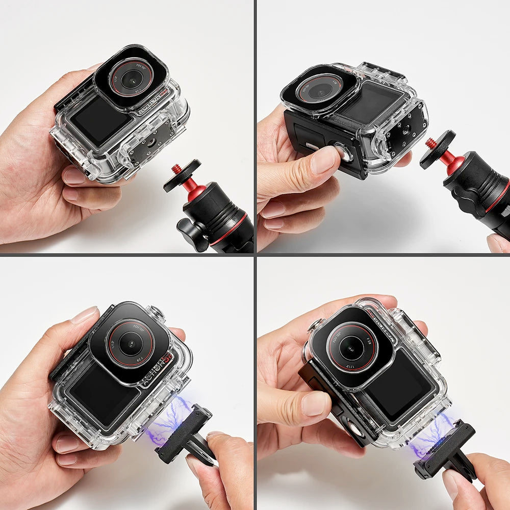 Magnetiskt vattentätt skal för DJI OSMO Action 5 Pro / 4 / 3
