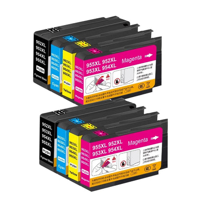 Bläckpatron för HP OfficeJet Pro-skrivare 952XL 953XL 954XL 955XL Kompatibel