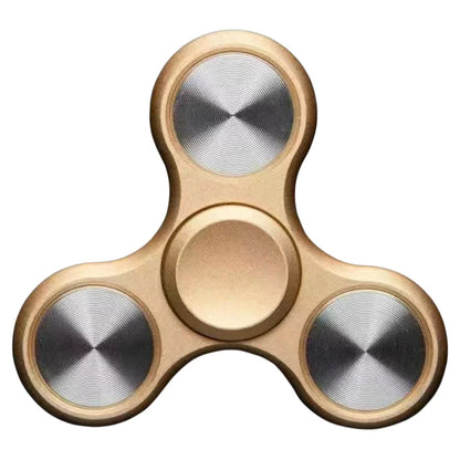 Fidget Spinner Tre Blad – Aluminiumlegering Tyst Stresslindring Anti-ångest Portabel Present Vuxna 5 Färger 2026