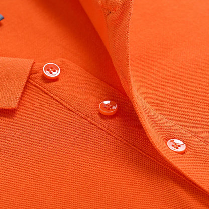 Polo-shirt med Eget Tryck eller Logotyp – 100% Bomull, Unisex S–6XL (Asian)