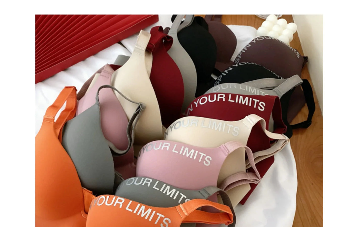 Dam Sömlös Blomtryckt BH – Push-up Trådlös Samlande Bralette 2026, 8 Färger S–XXL