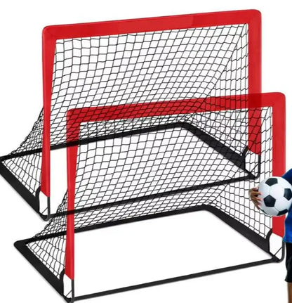 Football Goal for Garden Football Net Pop Up Goals Set Soccer Goal Net for Backyard Birthday Gift for  Soccer Training