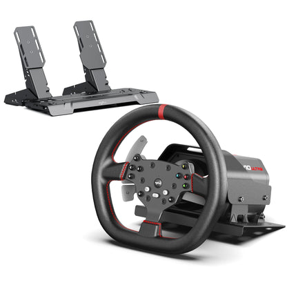 PXN V10 Ultra Direct Drive Wheel Kit, 3.2Nm Force Feedback Racing Wheel with Hall Effect Pedals, 4-Paddle Design, APP Enabled for PC/PS4/Xbox