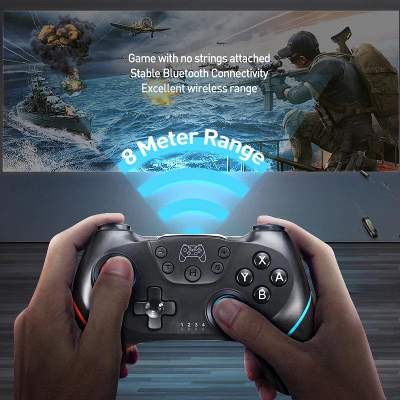 Wireless Bluetooth for Nintendo Switch & OLED Lite PC Controller Gamepad Joystick Control Computer Game Pad Mando Command Gaming