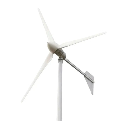 REAL POWER Horisontell Vindturbin 1kW/2kW – Nätansluten Inverter eller MPPT Hybrid Off-Grid Hushåll