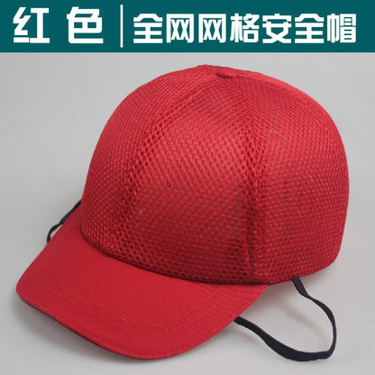 Bump Hat for Safety Baseball Cap Style Hard Hats for Adult Men Women Breathable Lightweight for Head Protection Short Brim