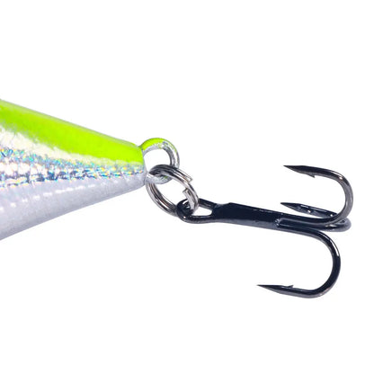 Topwater Crankbait Lures 5Pcs 4.4g 5cm Artificial Wobbler Bait For Bass Pike Rockfish Freshwater Fishing Tackle