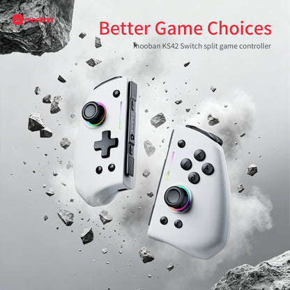 Gaming Bluetooth Control For Nintendo Switch & OLED & Lite Wireless Controller Gamepad Game Pad Accessories Command Hall Mando