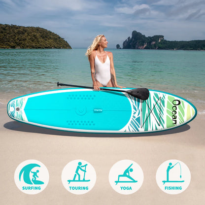 FunWater uppblåsbart SUP-bräde med tillbehör – flera storlekar